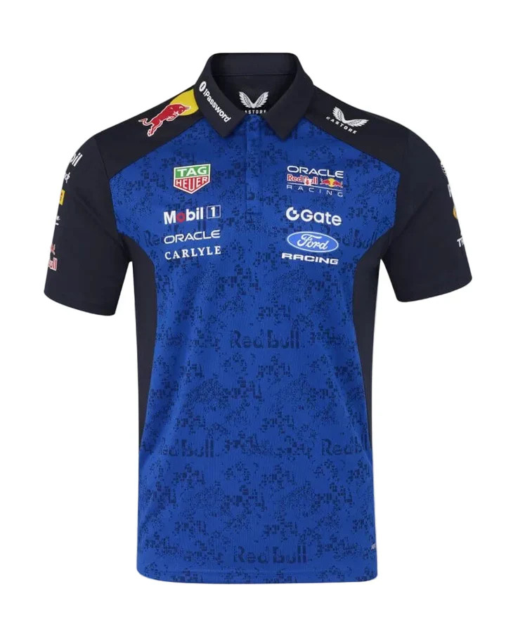 Red Bull Racing F1 Men’s 2026 Team Polo Shirt Blue