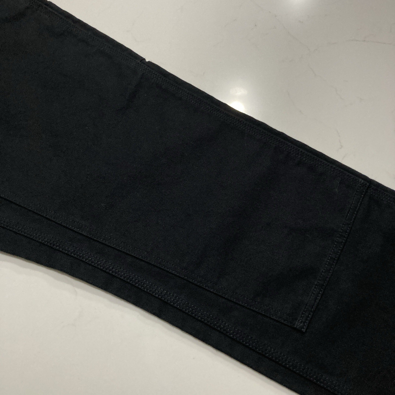 Carhartt B01 BLK Double Knee Work Pants Mens 32×32 (Fits 31×31) Loose Fit