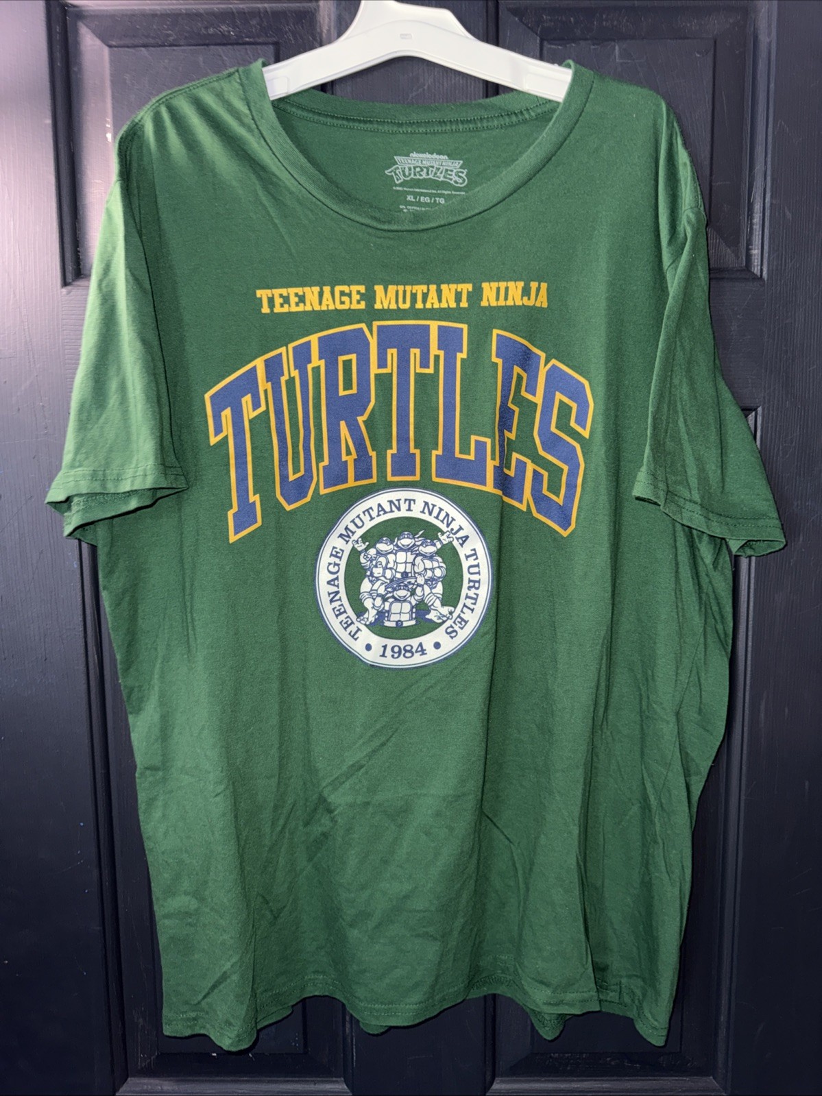 Teenage Mutant Ninja Turtles College Graphic T-Shirt Size XL