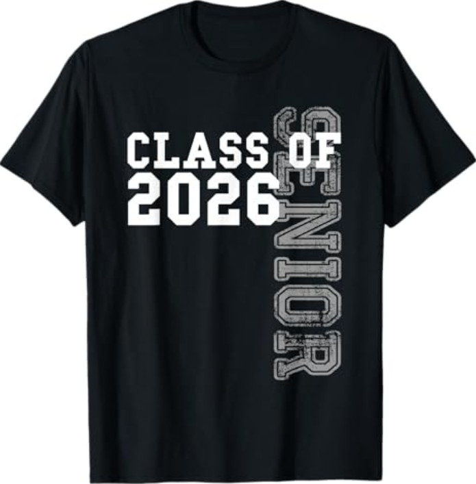 Class of 2026 Senior 2026 Graduation 2025 Student T-Shirt