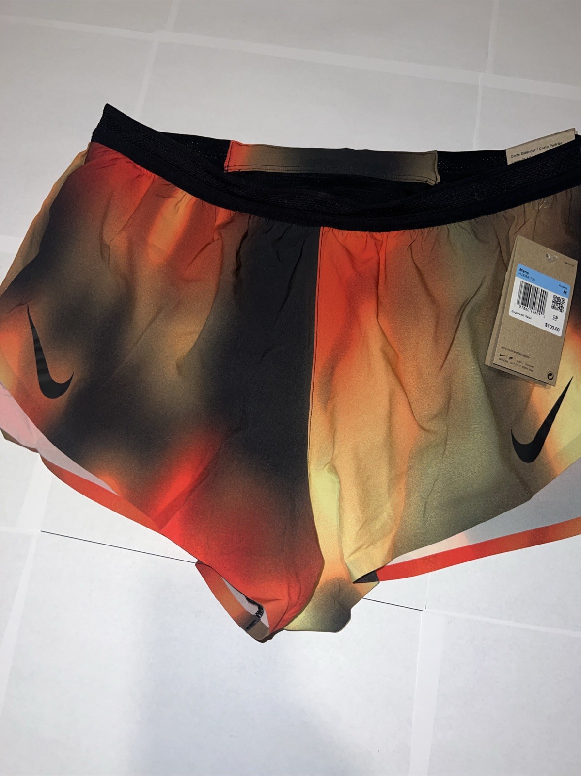 Nike DRI-FIT ADV Elite Aeroswift 2″ Running Shorts Mens Size M HJ3384-736 NEW