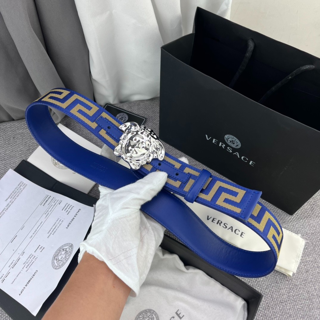 Versace belt for sale authentic Classic Belt Width:4.0cm/1.57in