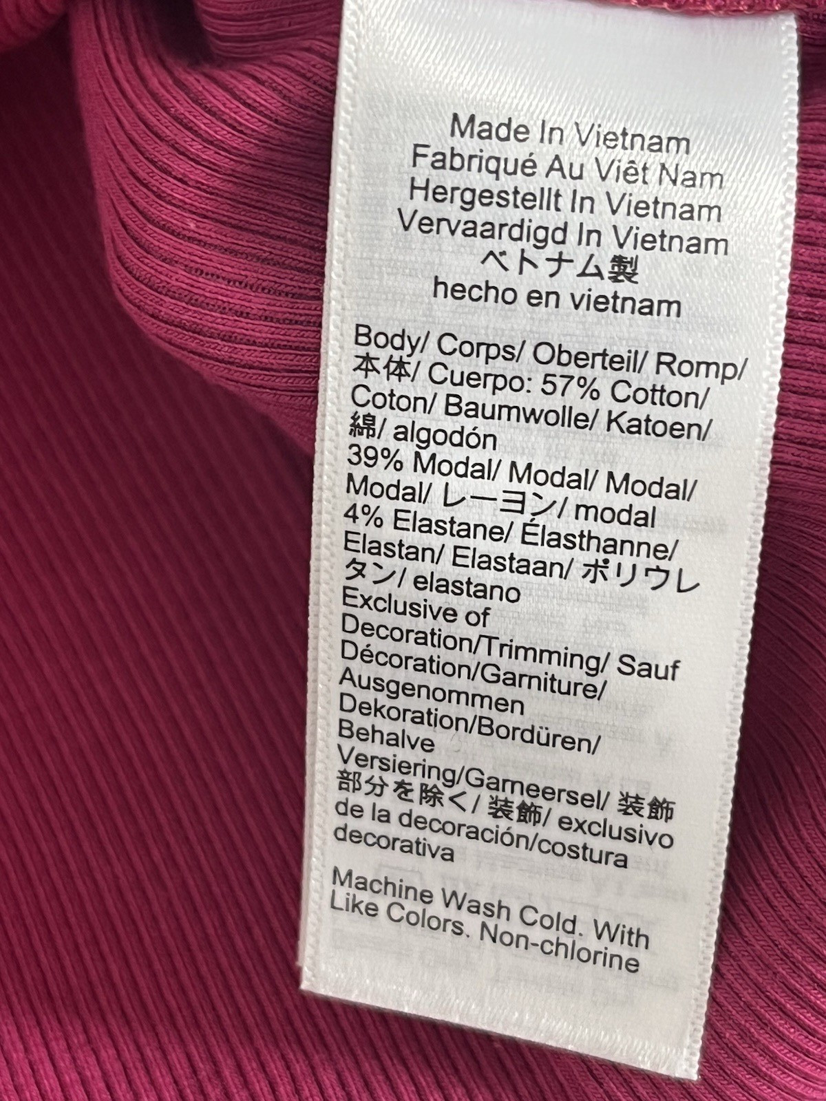 J Crew Perfect Rib Button Up Shirt with Satin Trim Womens Large Raspberry Pink