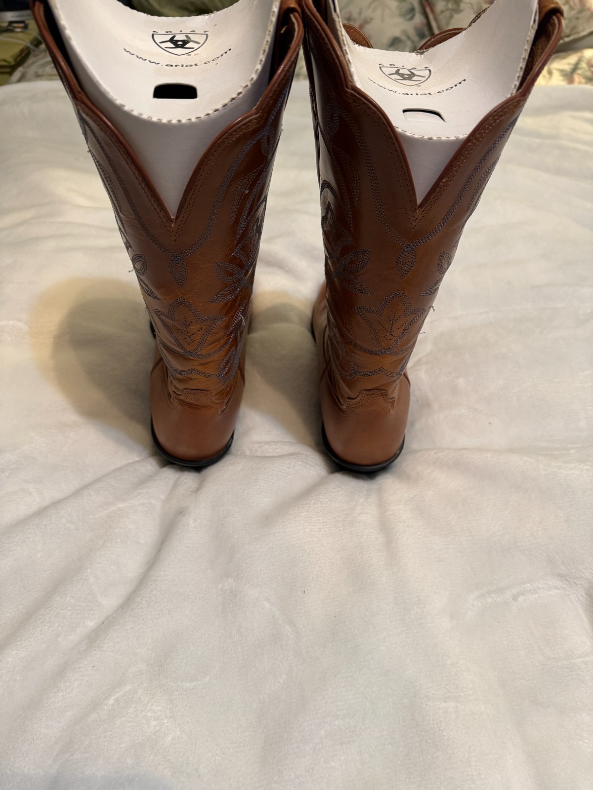 Womens Tan Leather Ariat Boots