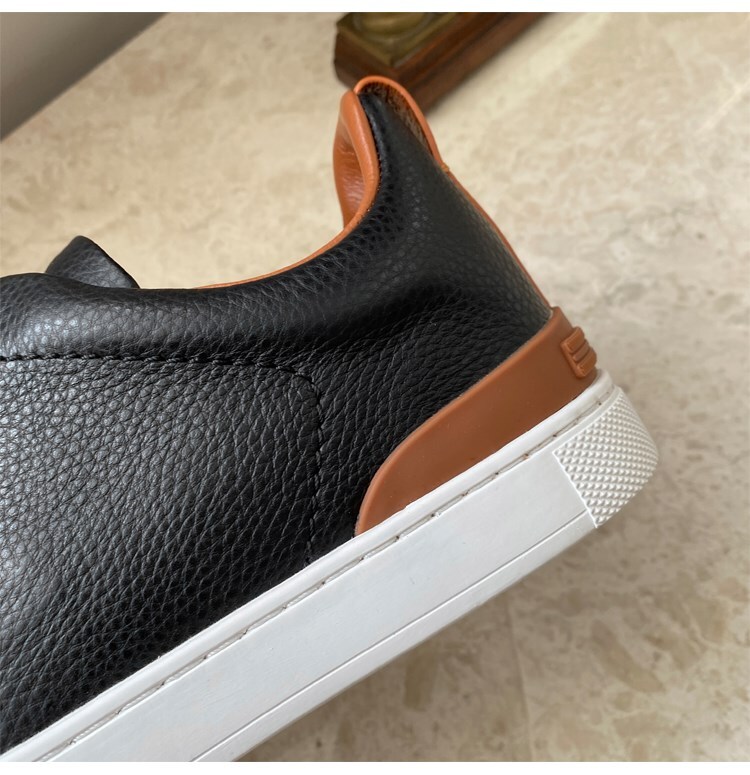 Men’s leather breathable sneakers Size 39-46