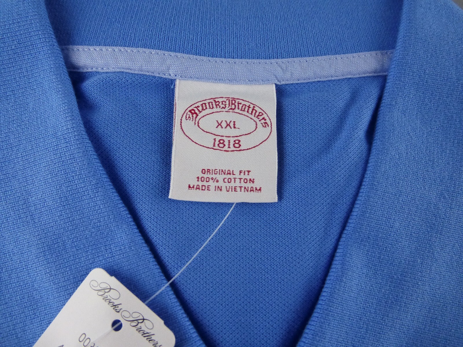 BROOKS BROTHERS POLO SHIRT 1818 Men’s Pastel Colors ORIGINAL Fit XL 2XL New $89