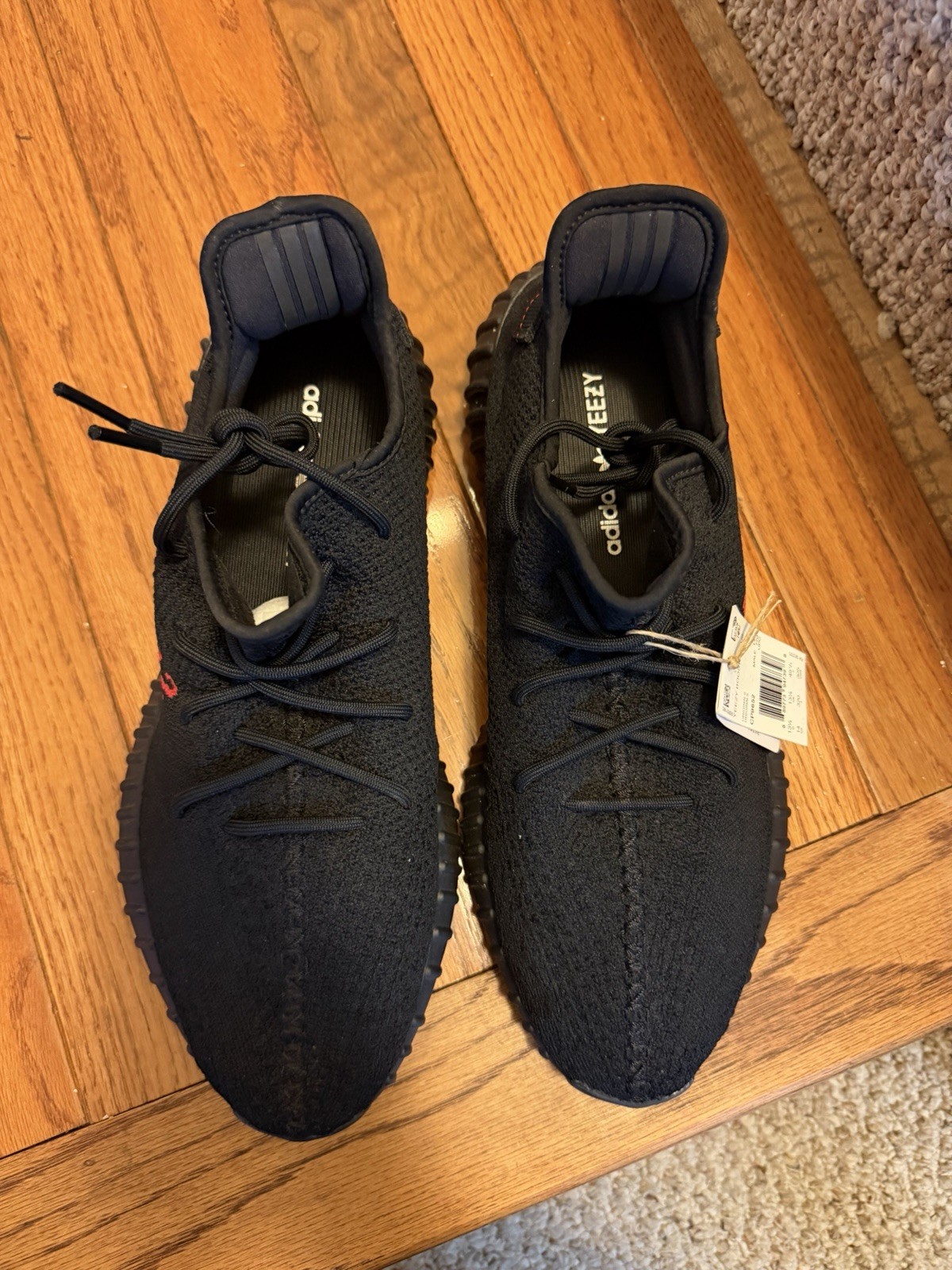 Yeezy Boost 350 V2 Black Red Size 14 Core Black Red CP9652
