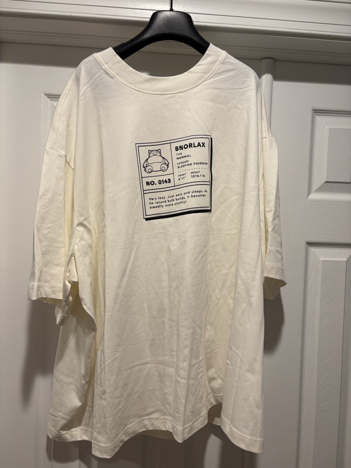 Target Pokemon Adult Trainer Shirt Snorlax Size Large 3X IN HAND READY TO SHIP!