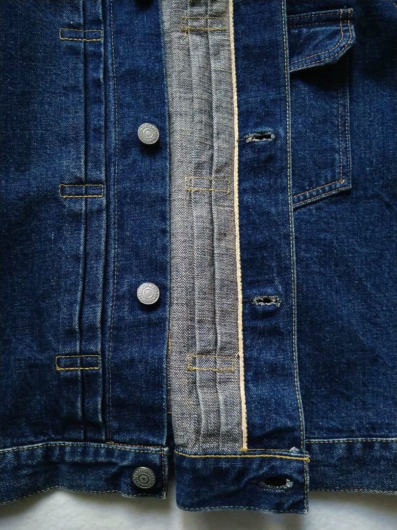 orSlow Or Slow 1St First T-Back Denim Jacket Men’s Made in Japan Size L(3)