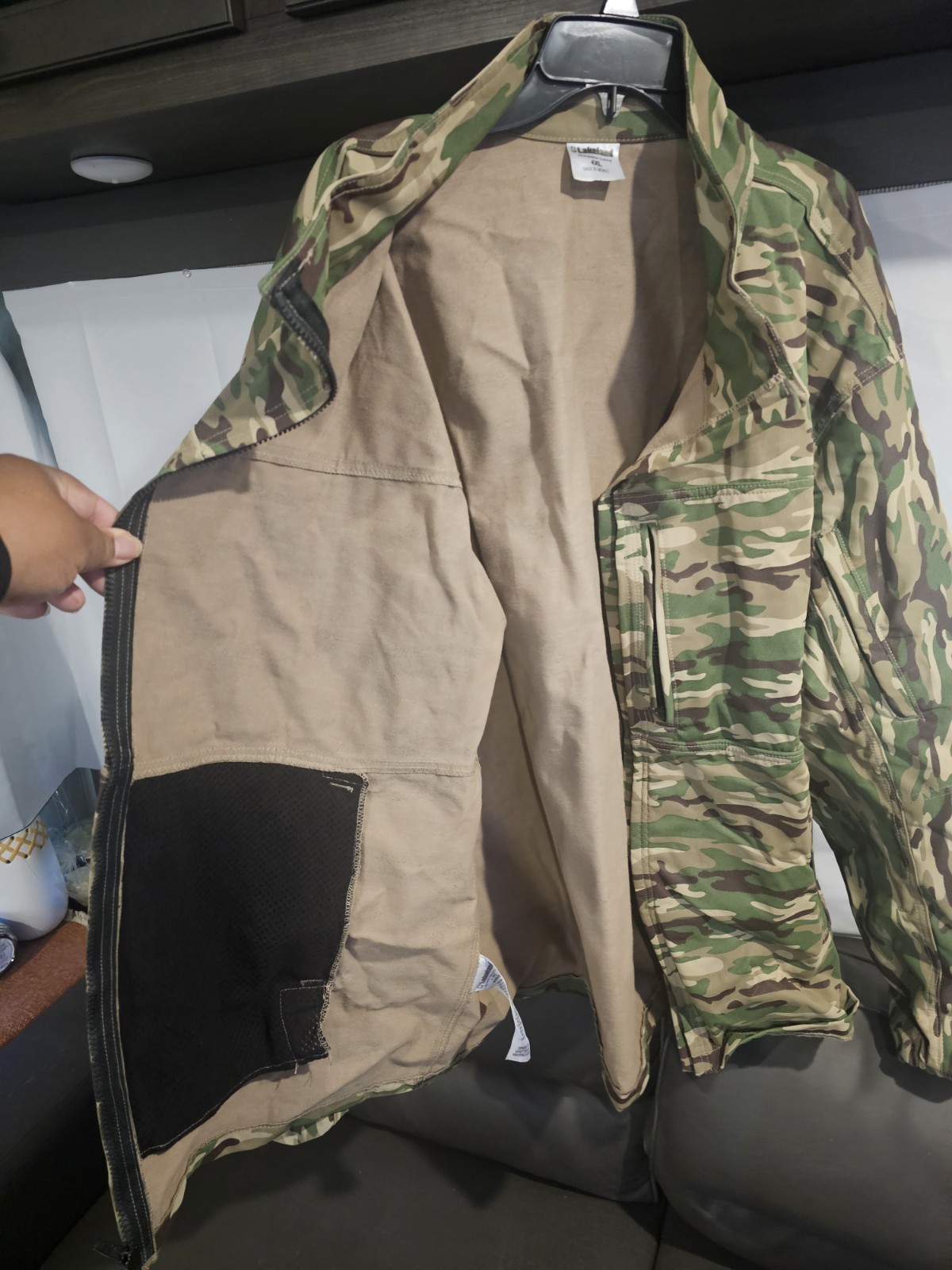 LAKELAND High Performance FR Camo Jacket, Camo, 4x