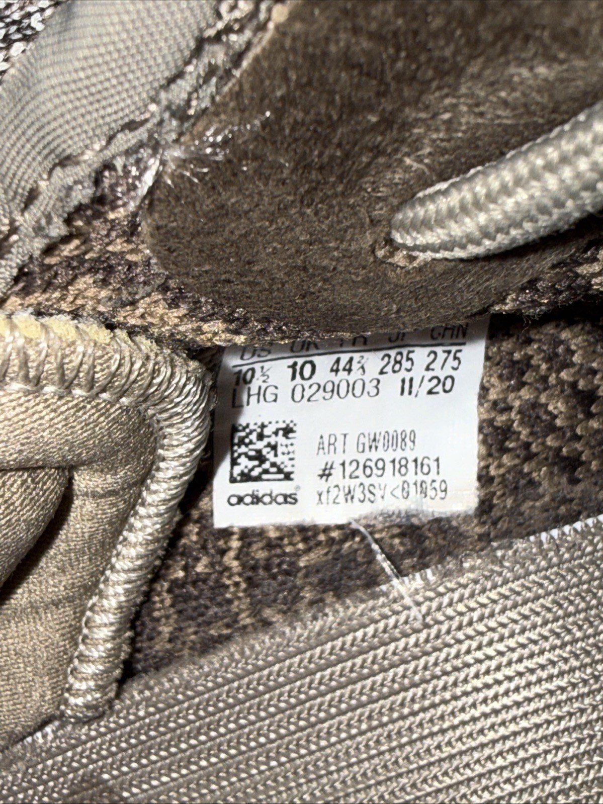 Yeezy Boost 350 V2 Ash Stone Size 10.5 Pre Owned