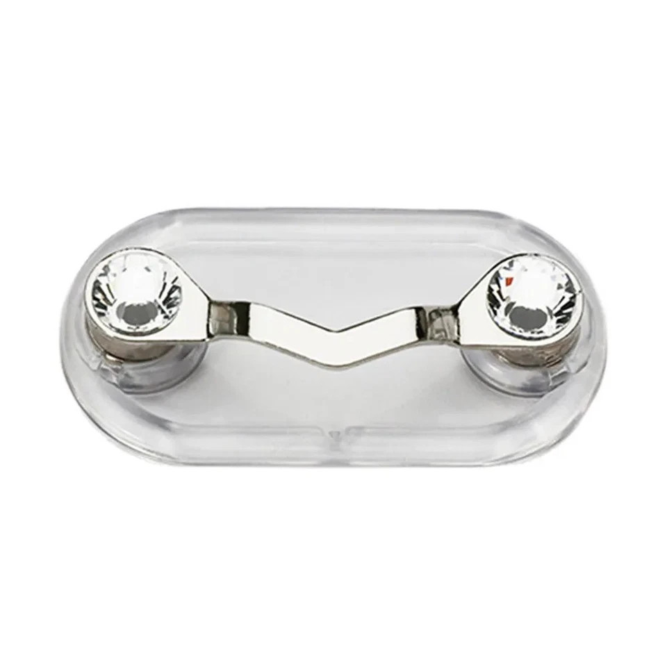 Magnetic Eye Glass Holder Spectacle Sunglasses Clip Badge Hang Magnet Hook Shirt