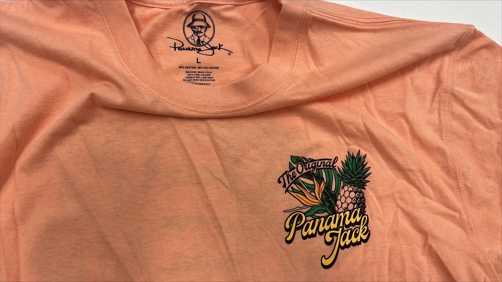 Panama Jack T-shirts, Size LG, Lot of 8, Cotton Blend, Assorted Colors