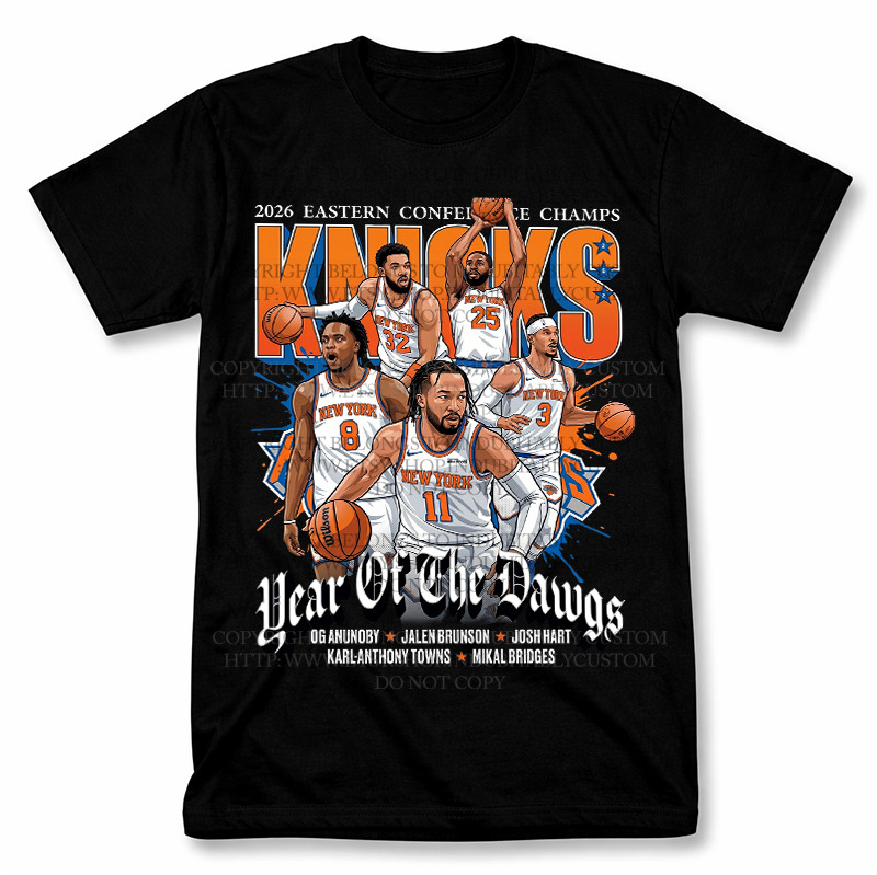 Jalen Brunson Josh Hart Karl Anthony Towns Champions Graphic T Shirt