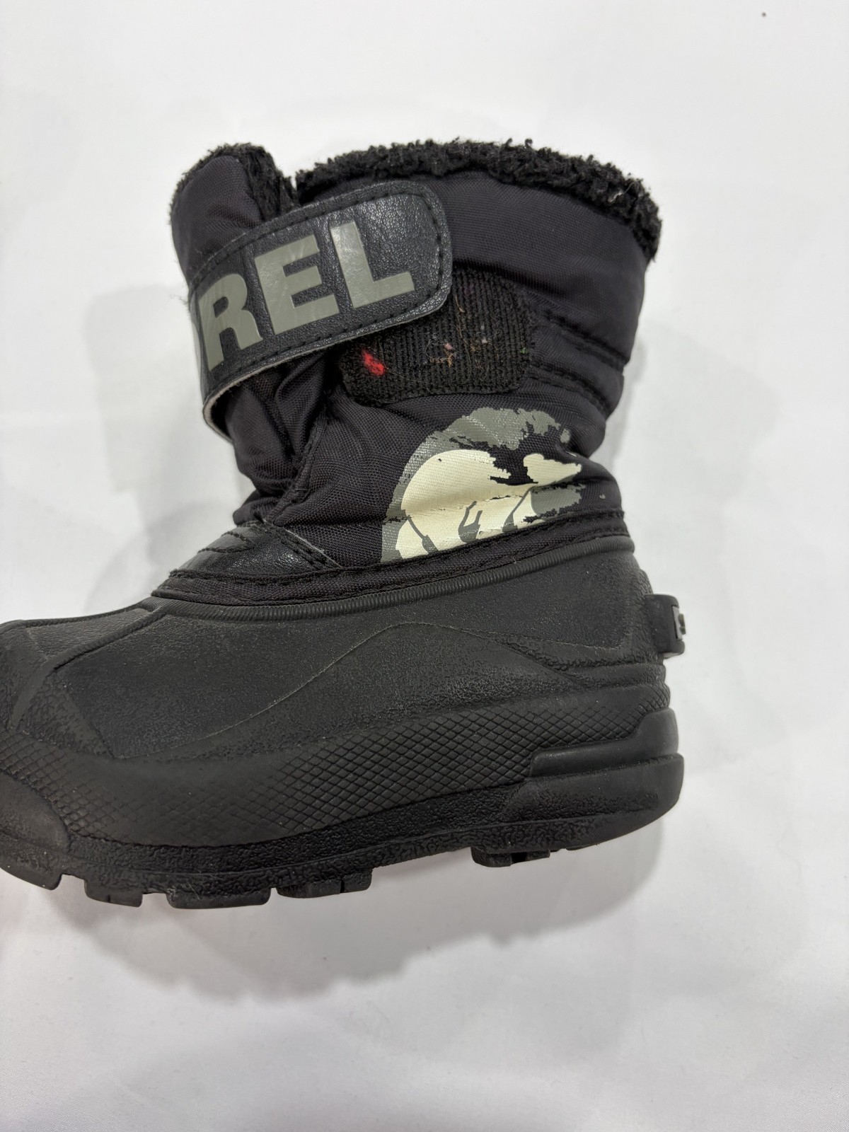 Sorel Snow Commander Boots Black NV1877-010 Waterproof size 6