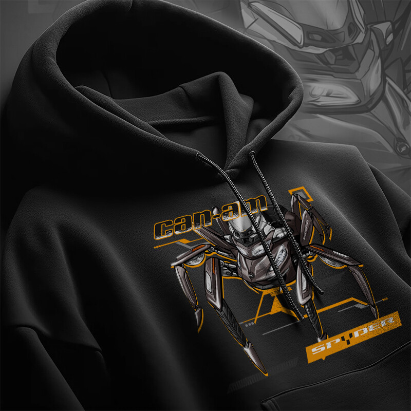 Can Am Spyder RT 2014-2019 Motorcycle Hoodie Pullover for 3-Wheel Riders