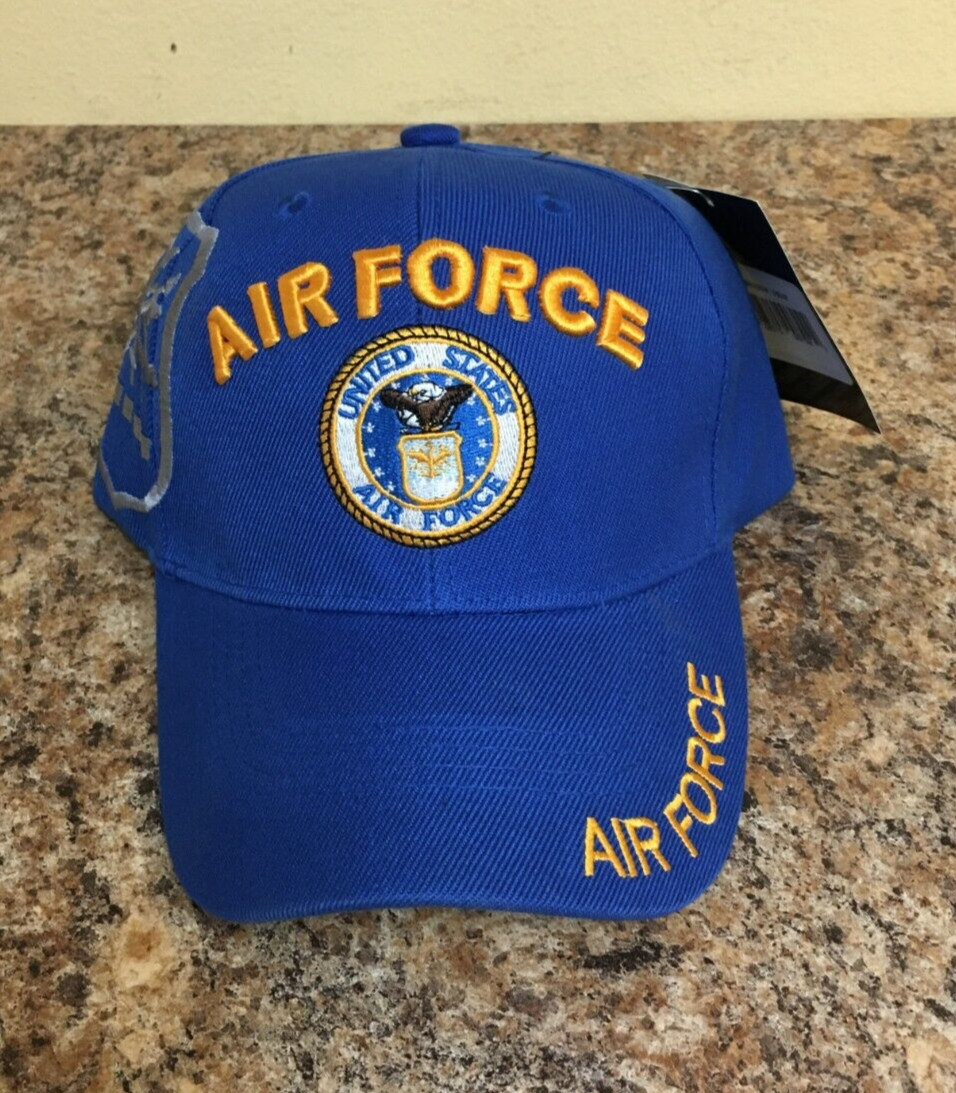 JWM 07022 U.S. Air Force Embroidered Logo Baseball Cap One Size Fits All