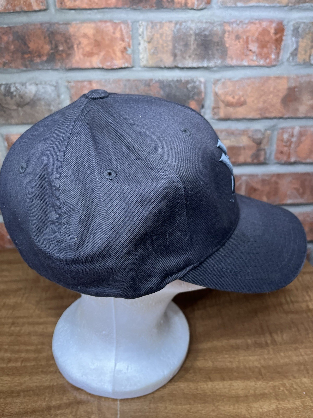 Vortex Optics Black On Black Embroidered Logo Large/XL Flexfit Hat Hunting