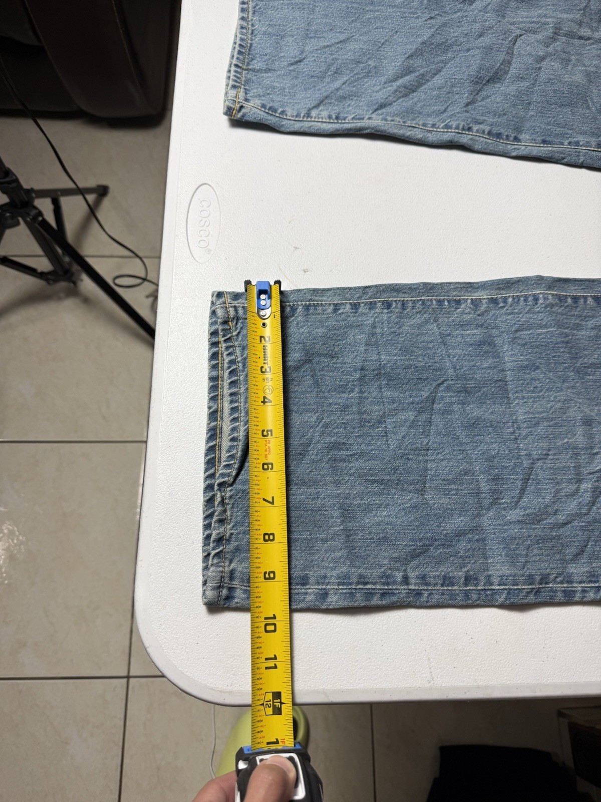 Polo Ralph Lauren Men Hampton Relaxed Straight Jeans 44X30 Blue Pocket Denim NEW