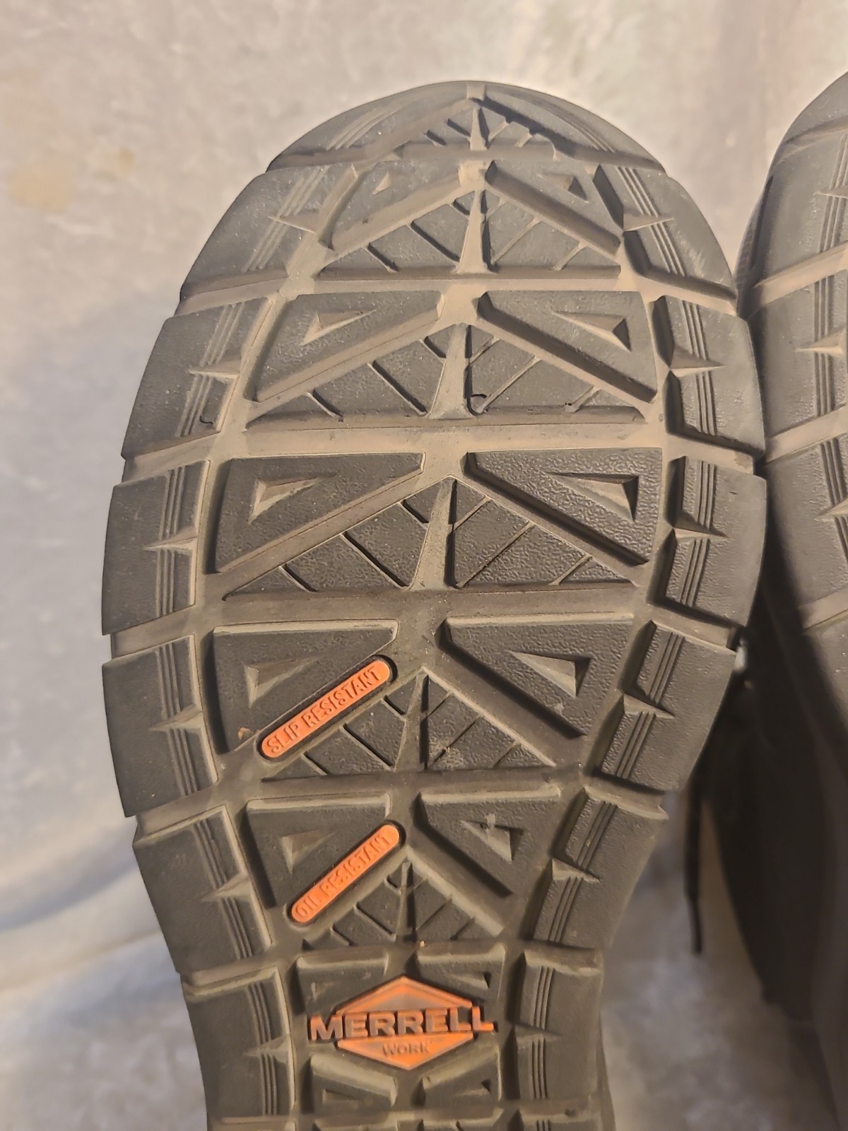 Merrell Fullbench Speed Mid Carbon Fiber Work Boots, Black, Men’s 8.5M