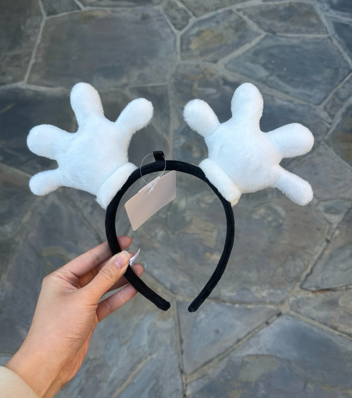 Tokyo Disney sorcerer Mickey Mouse Gloves Ears Headband Disneyland Fantasia new