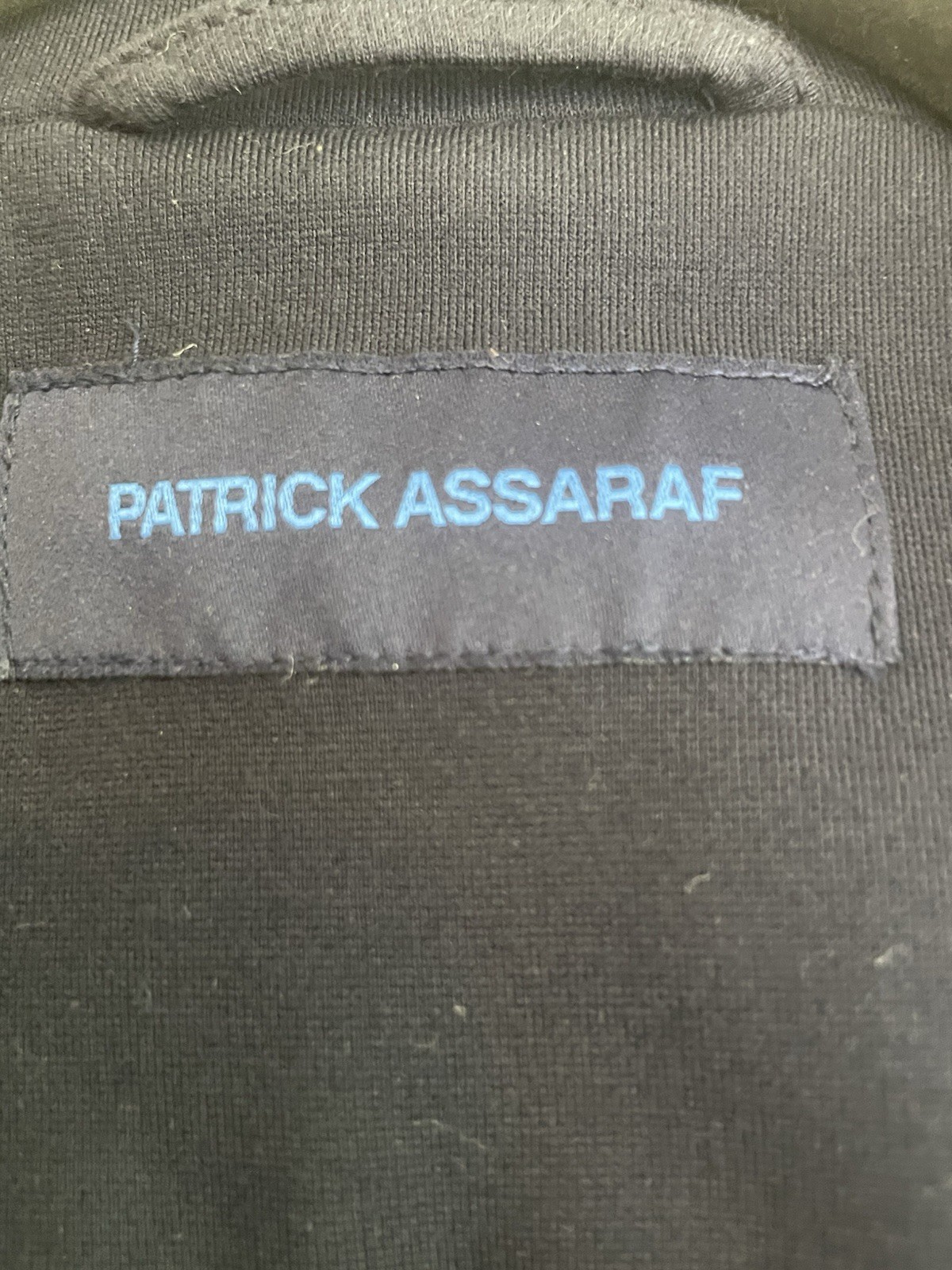 Patrick Assaraf Blazer Mens Sz XL Performance Stretch NAVY BLUE Deconstructed