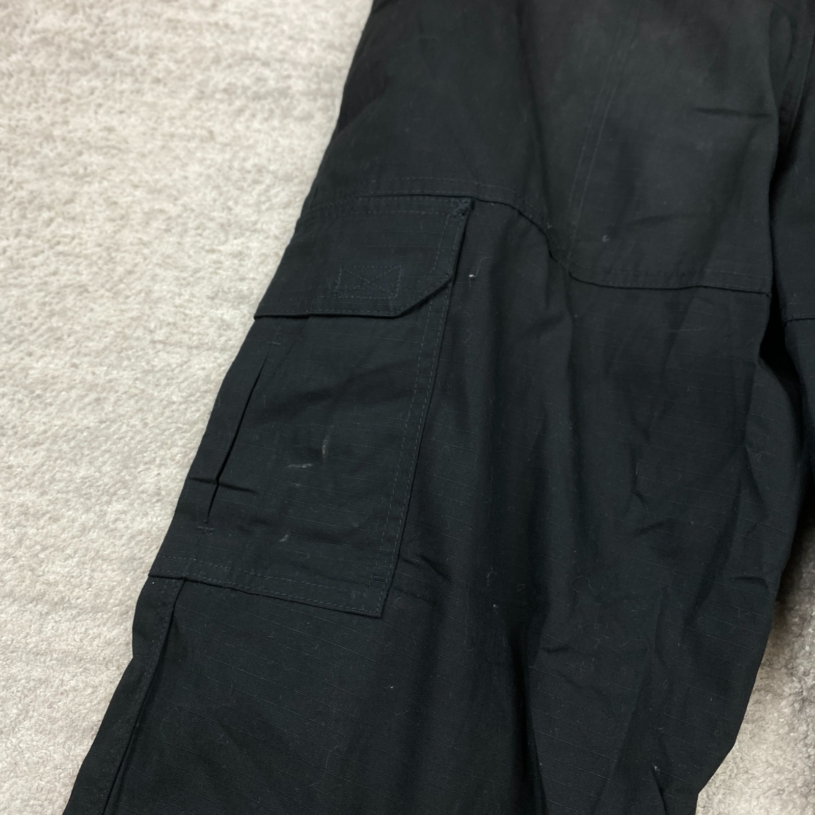 5.11 Tactical Taclite Pro Cargo Pant Men 32 Black Hike Canvas Ripstop 143 32×32