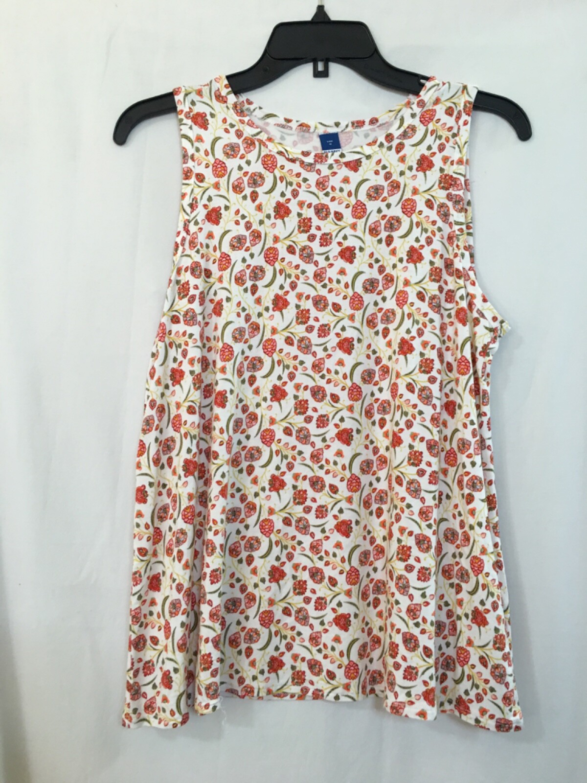 New Old Navy Sleeveless Floral Luxe Swing Tank Top for Women size M,L