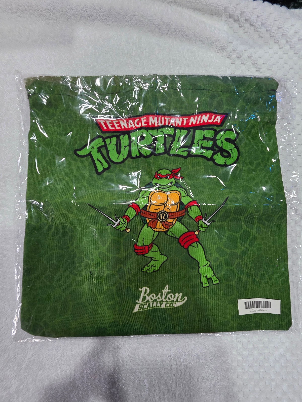 Boston Scally Co. TMNT Teenage Mutant Ninja Turtles ** ALL FOUR DUST BAGS !! **