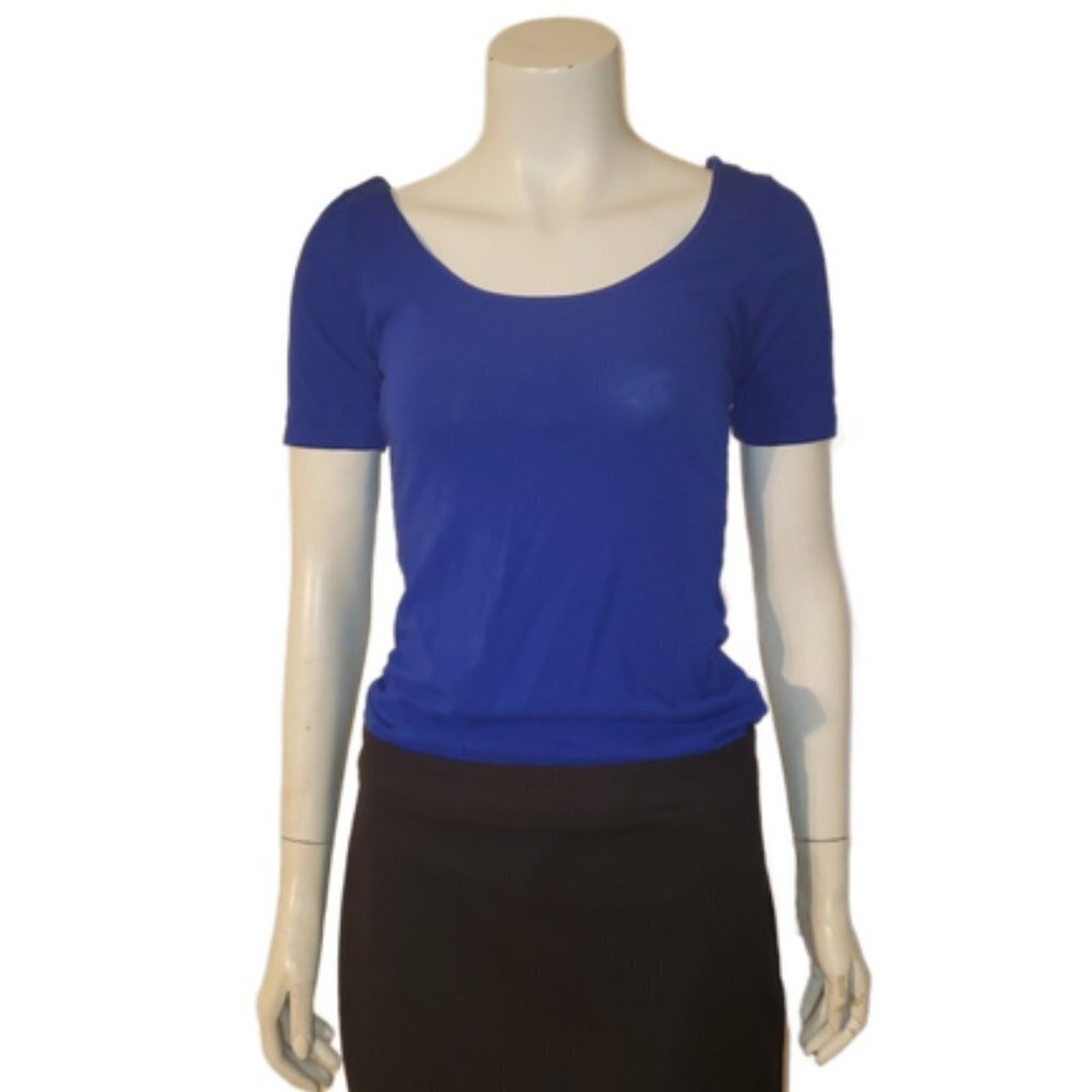 F21 Royal Blue Top || sz Large