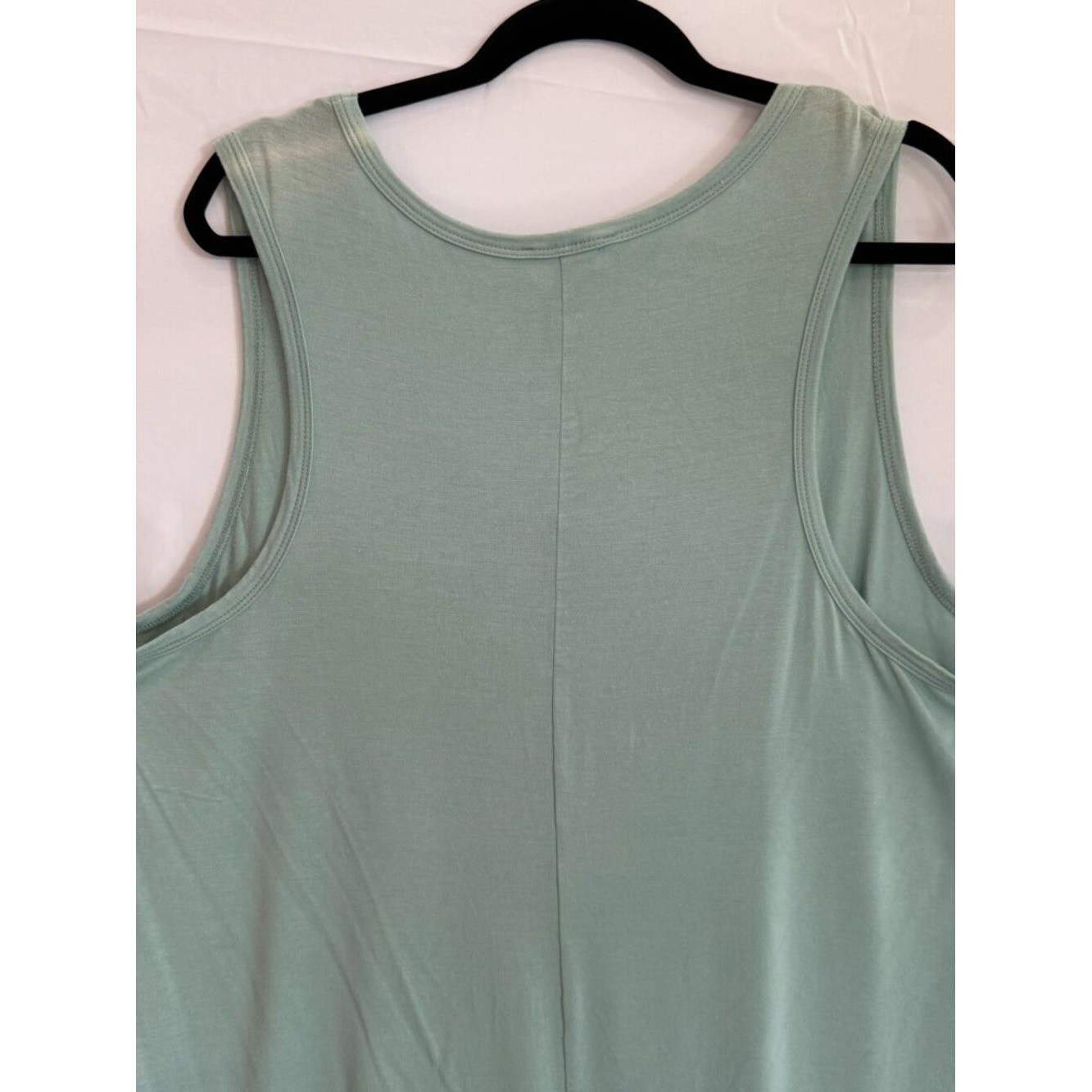 Plus Size Sage Green Tank Top — 3XL, Flowy, Super Soft