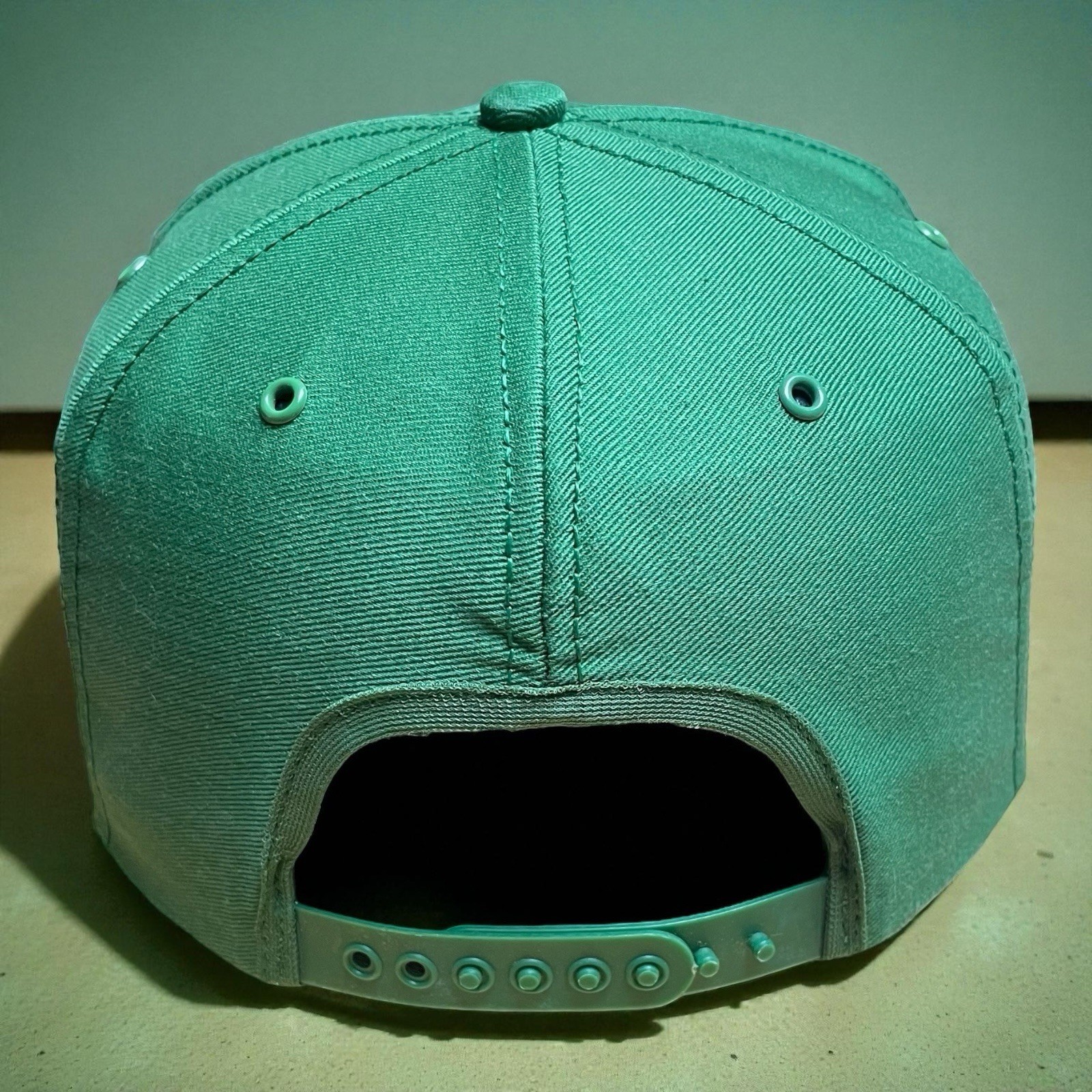 Vintage 80’s John Deere Snapback Hat Green Twill Louisville MFG Co. USA Made
