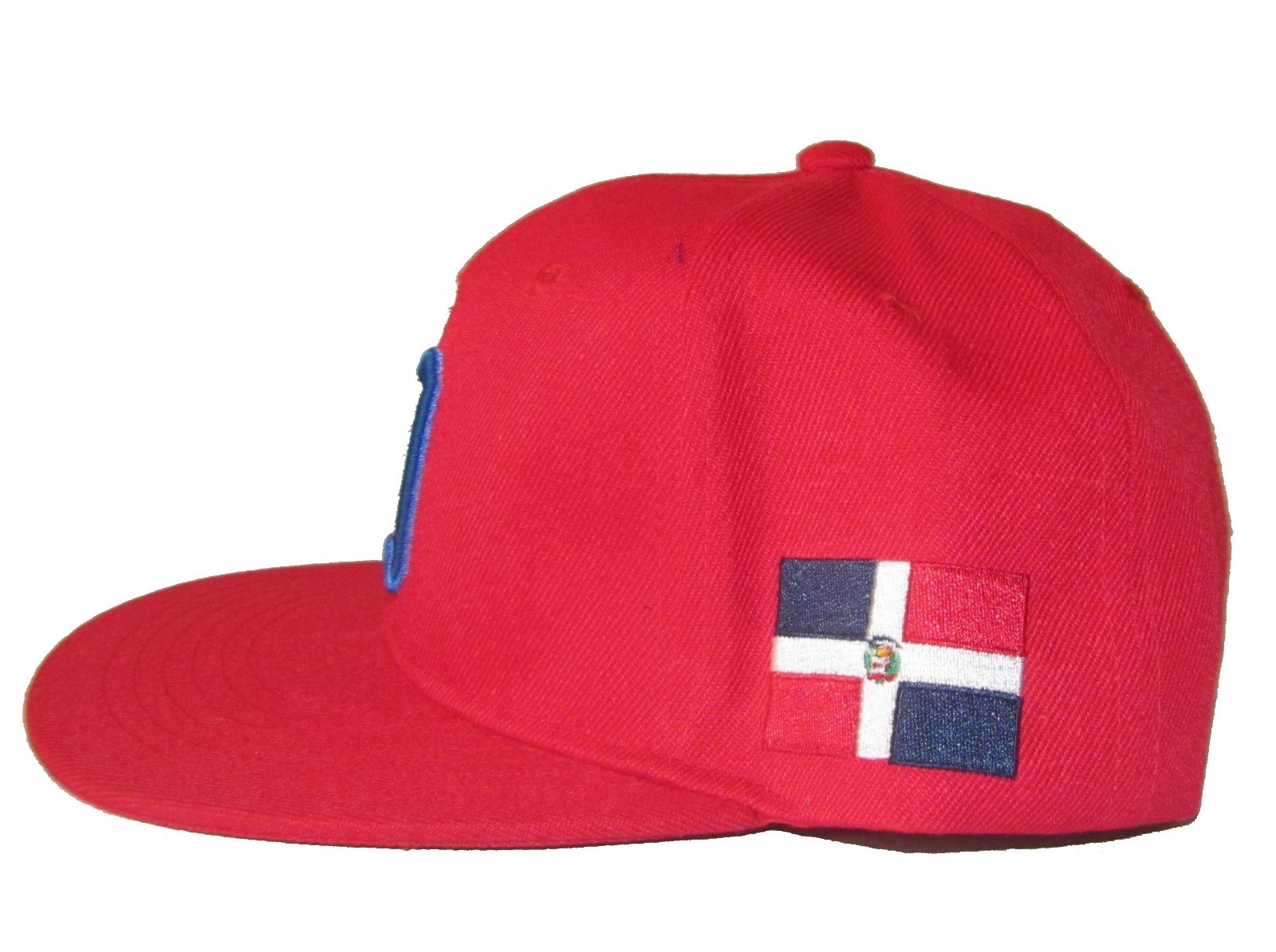 DOMINICAN REPUBLIC, SNAPBACK DR 3D EMBROIDERED BASEBALL CAP New!