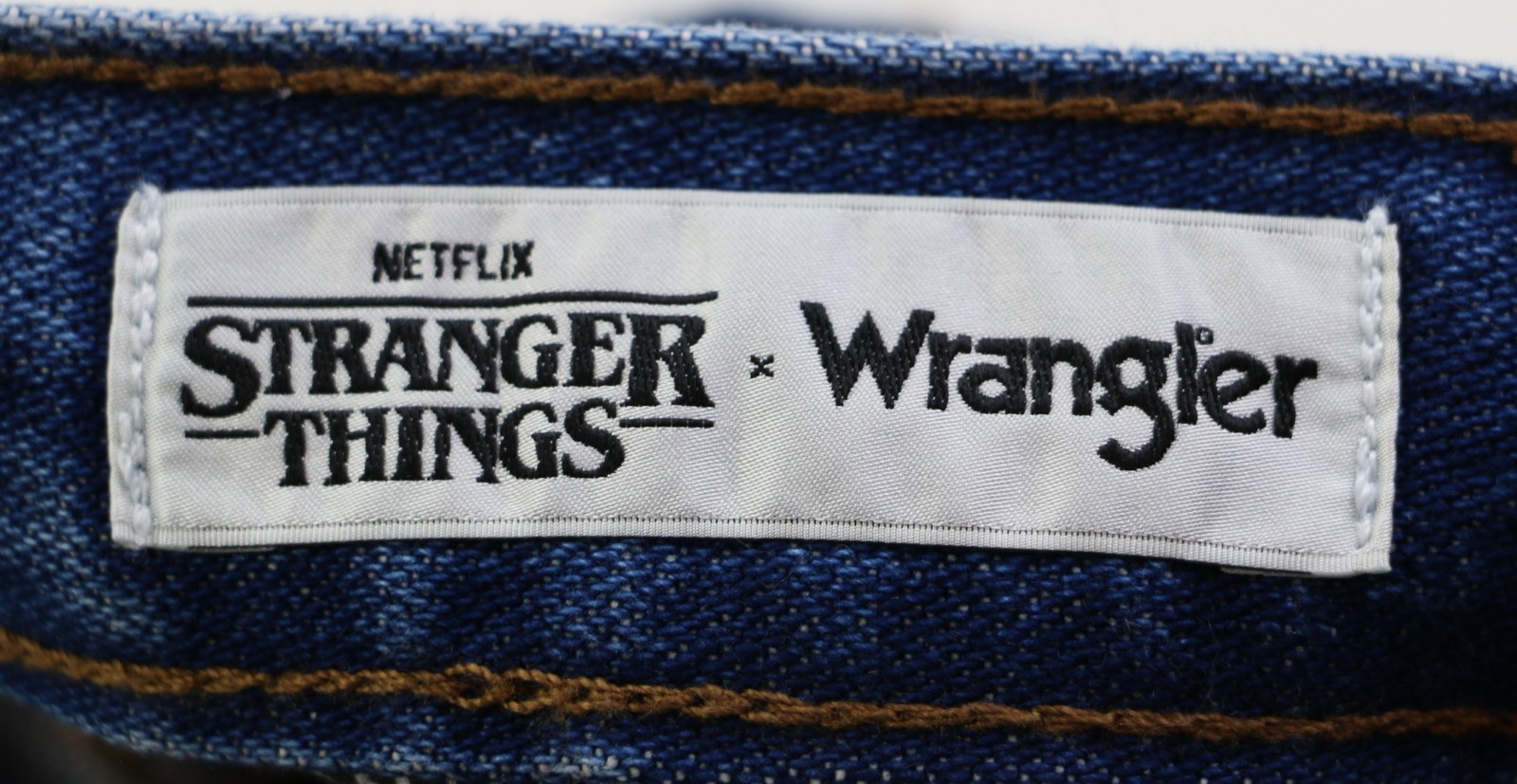 Wrangler x Stranger Things 13MWZ Cowboy Cut Jeans Dark Indigo 14.25 oz. Denim