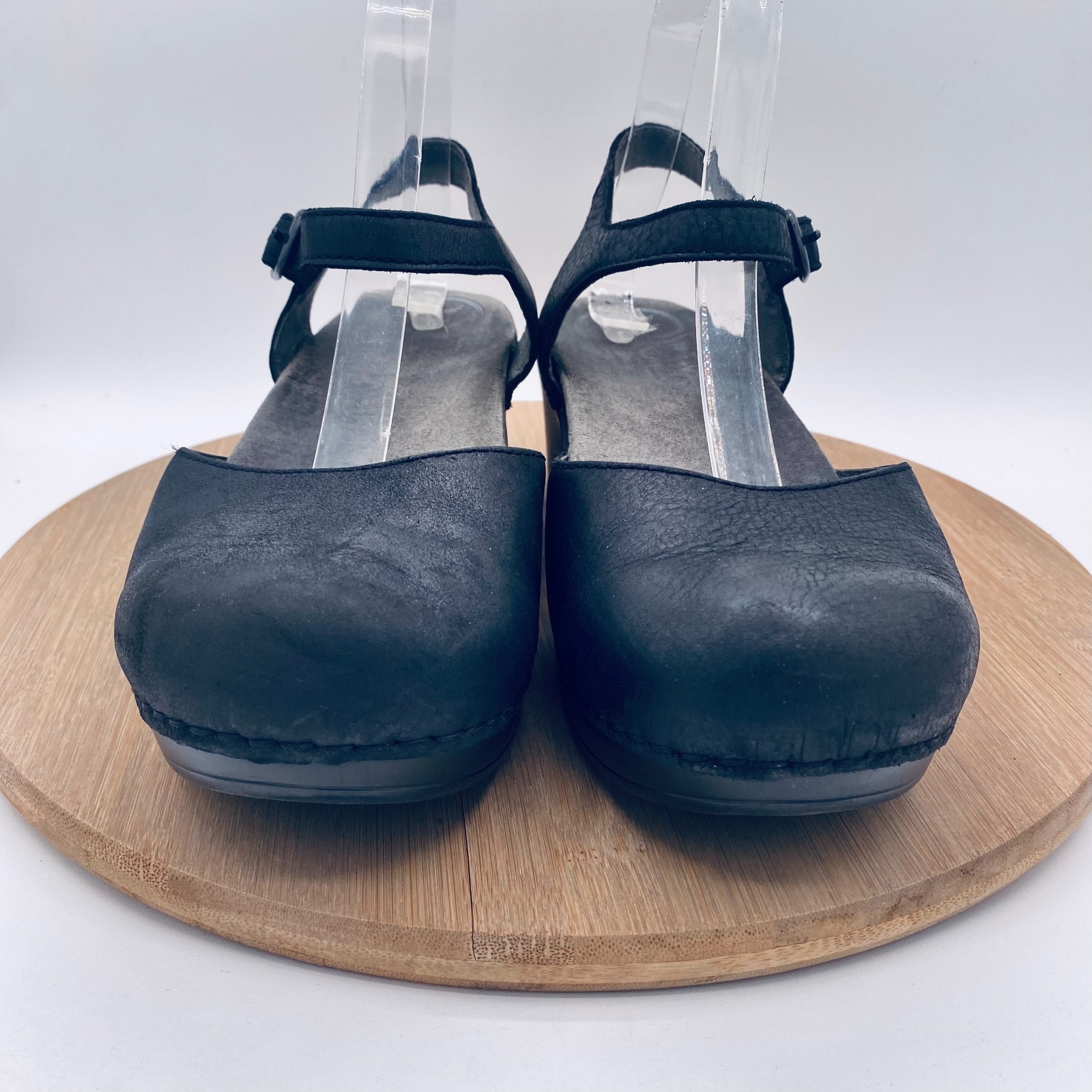 Dansko Mary Jane Shoes Womens 9 40 Black Leather Comfort Sam Cottagecore