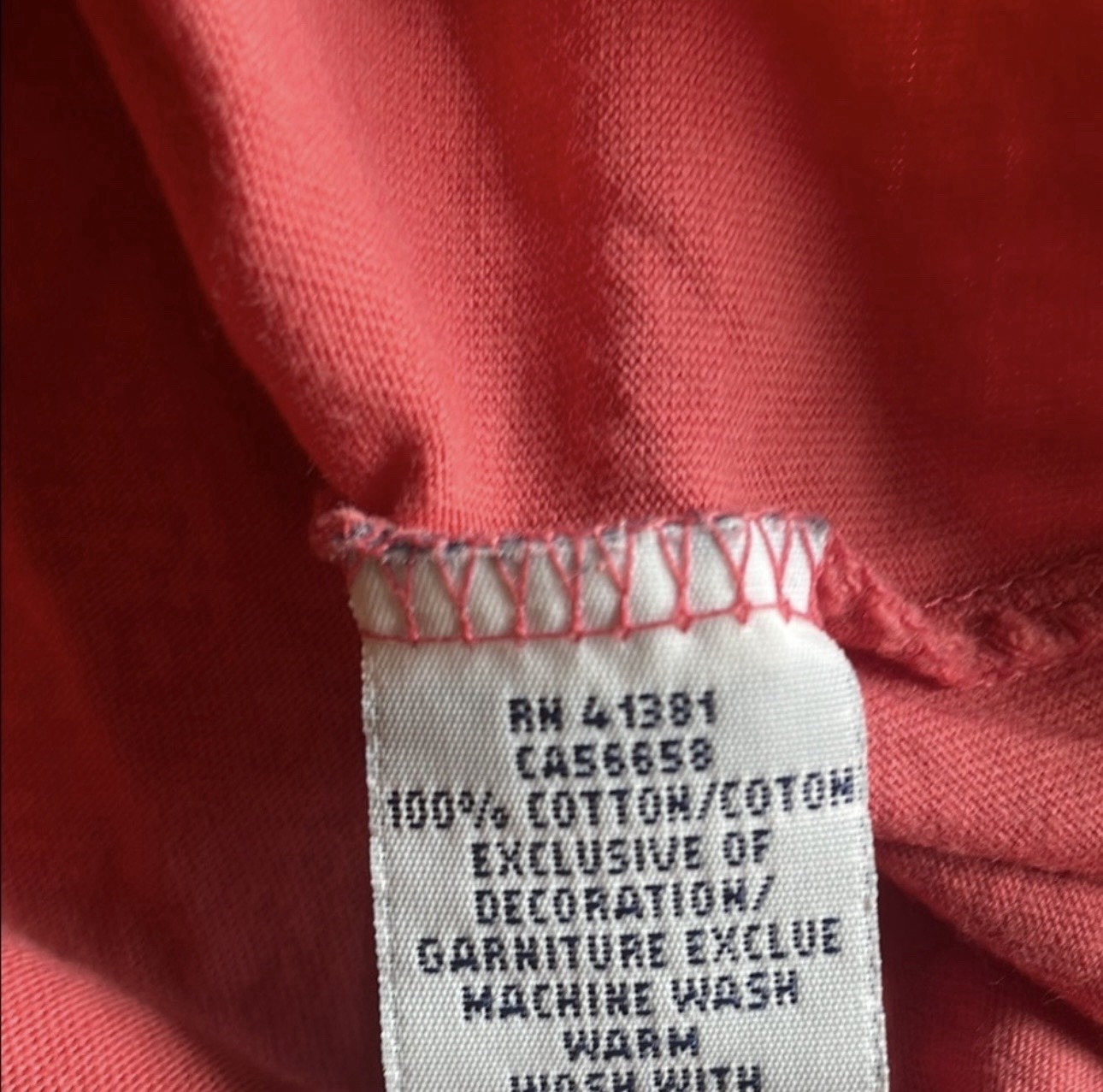 Polo Ralph Lauren Solid V-Neck Embroidered Logo Jersey Tee Short Sleeve S Pink