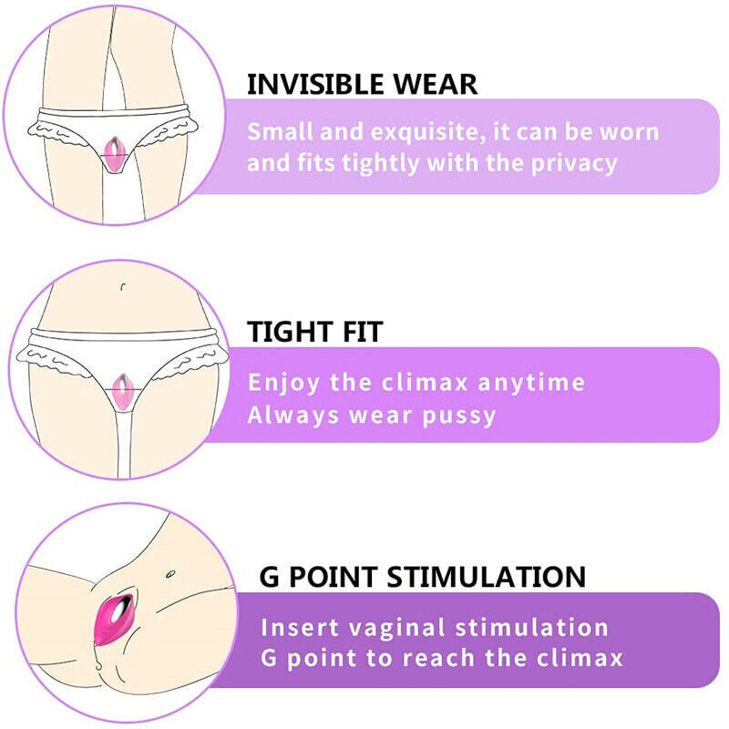 Vibrating Panties 10Function Wireless Remote Control Underwear Women Panties