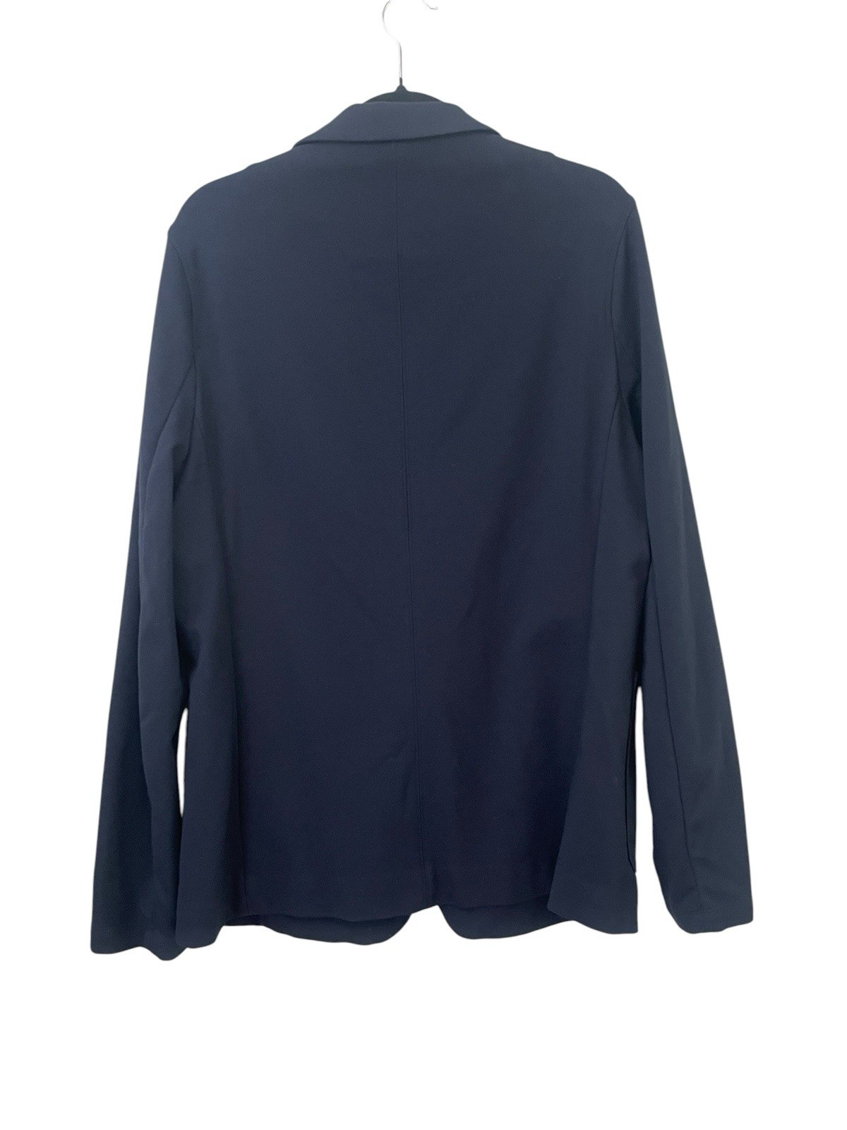 Patrick Assaraf Blazer Mens Sz XL Performance Stretch NAVY BLUE Deconstructed