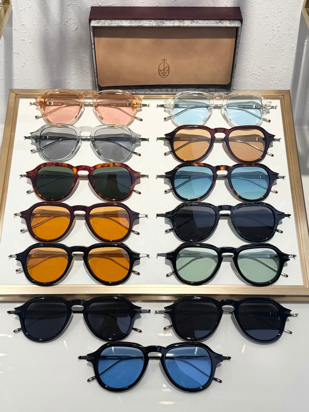JACQUES MARIE MAGE MODEL：JENKINS SUNGLASSES SIZE:51口22-146 NEW