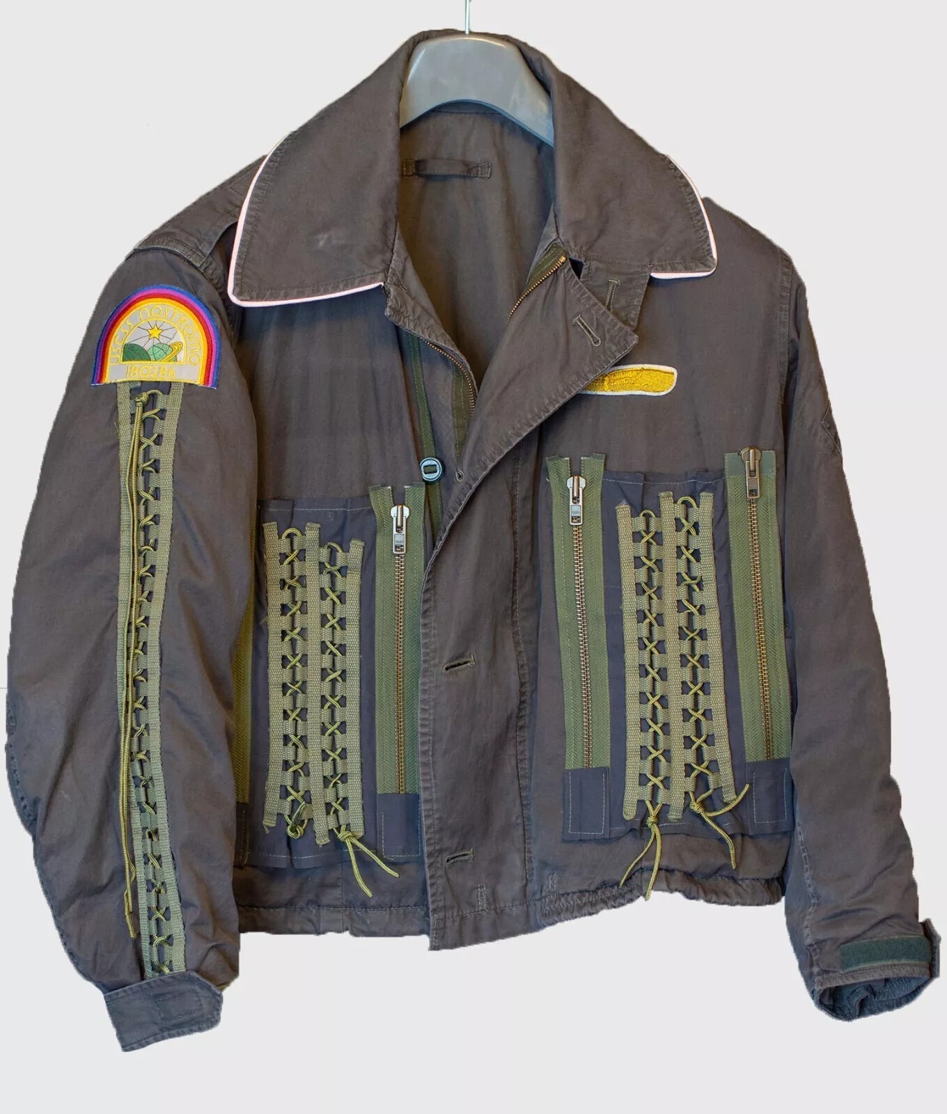 Alien Grey Cotton Jacket Nostromo Casual Jacket Brett Vintage Style Crew jacket