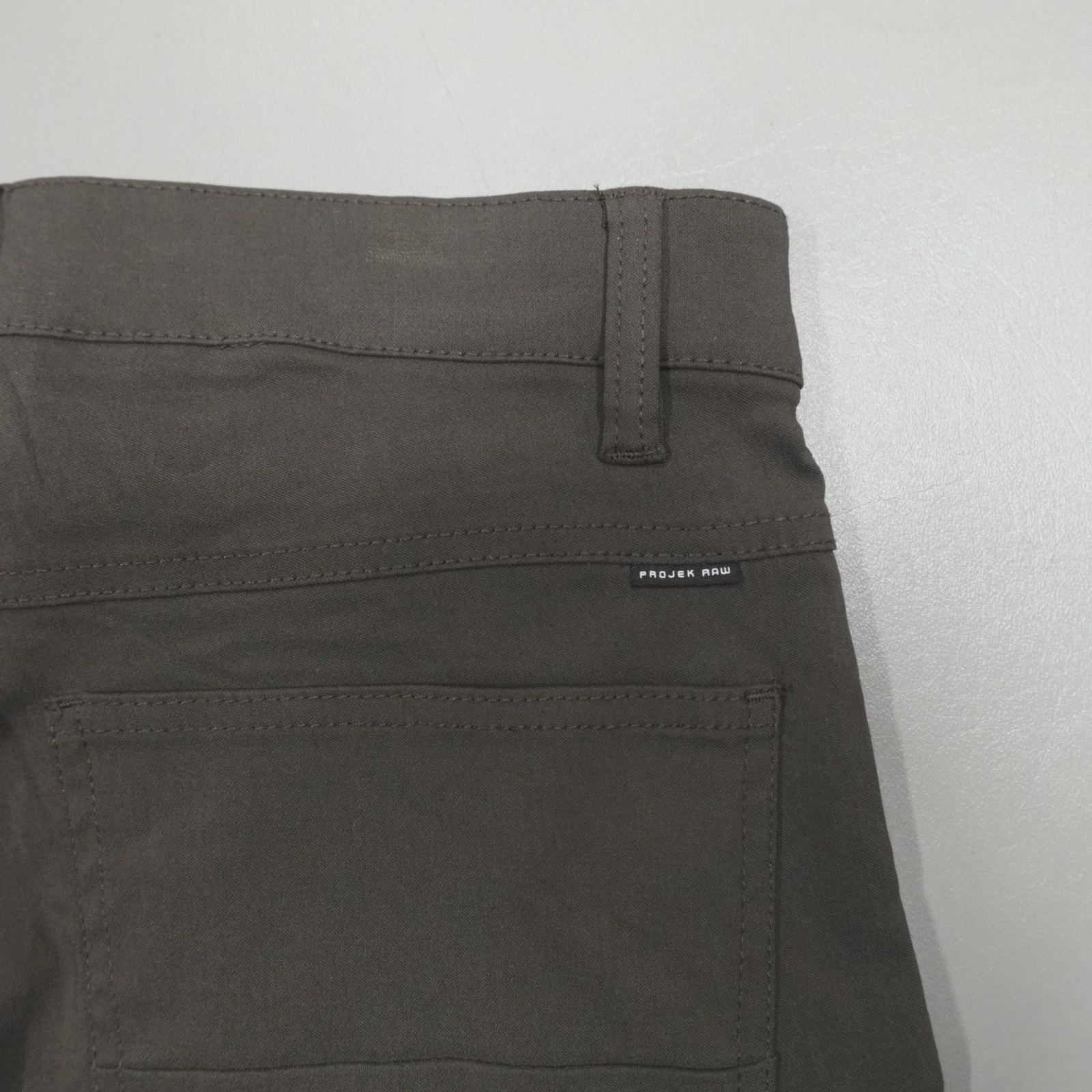 Projek Raw Bungee flex Cargo Pants Men Size 34 Classic Slim Fit 147101 Brown