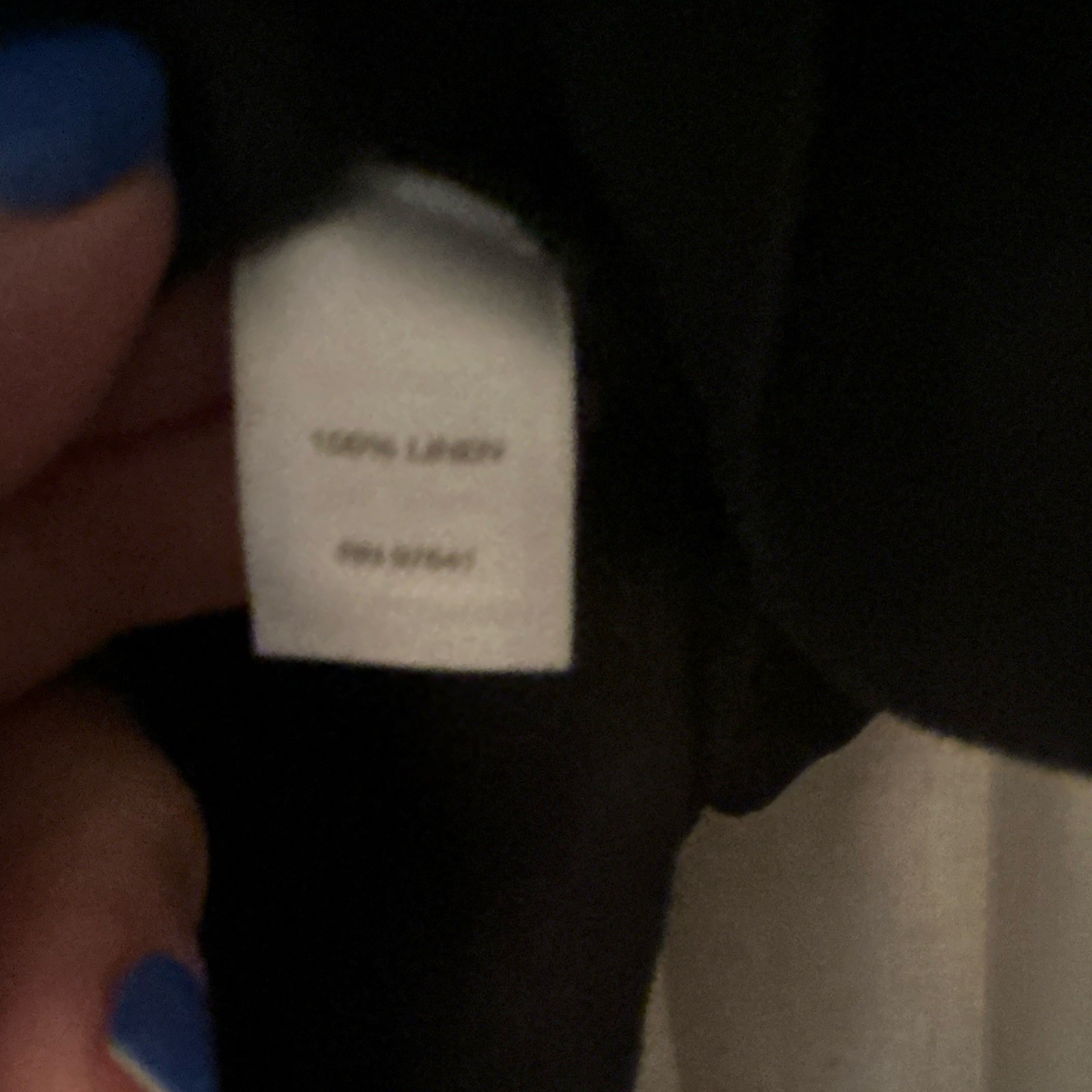 purejill Woven Linen Solid Black Round Neck Sleeveless Pullover Top L