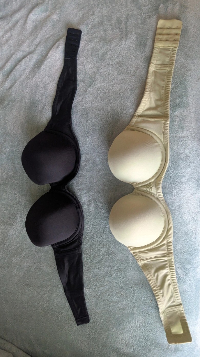 Strapless Underwired Molded Bra Set