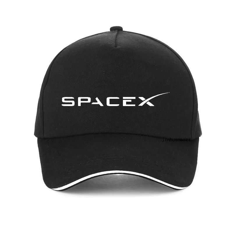 Space X Logo New Baseball Caps Men Women 100% Cotton Cap Printed Adjustable Hat