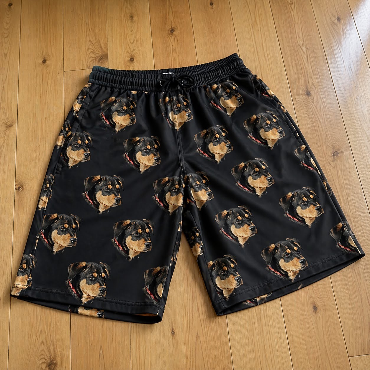Custom Pet Face Shorts with Photo – Personalized Dog Pajama Shorts, Funny Pet Gi