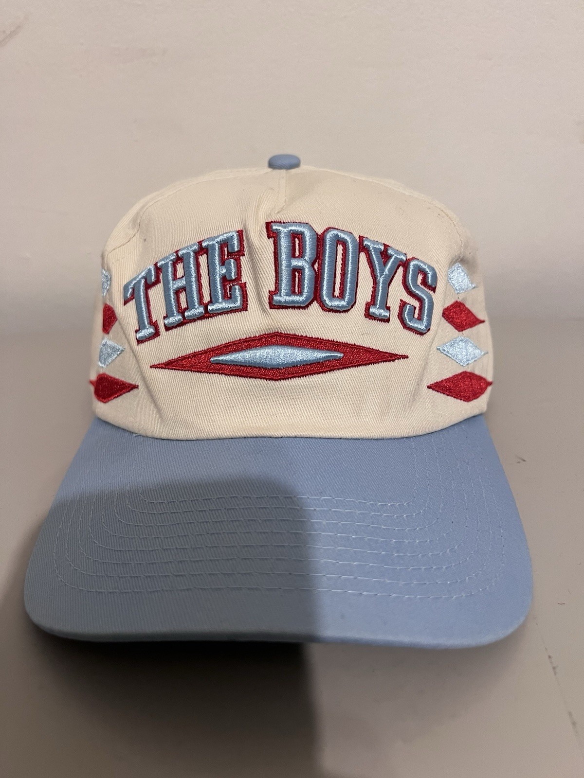 Barstool Sports “The Boys” Adjustable Baseball Cap White/Blue/Green One Size