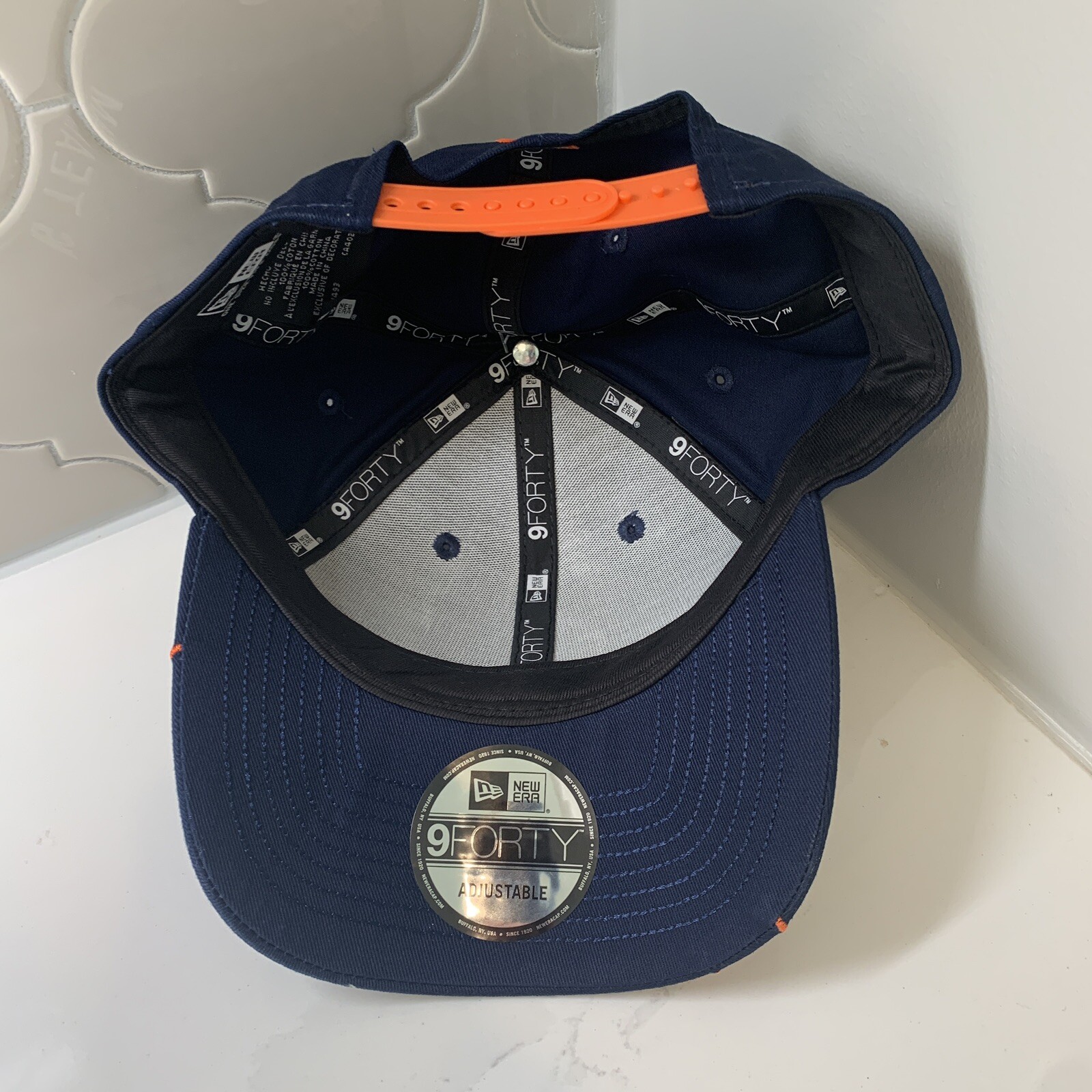 New Era Red Bull KTM Motocross Racing Team Navy Adjustable Snapback Hat Cap OSFM