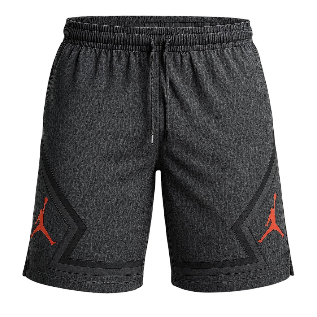 Jordan Diamond Woven Mens Lifestyle Shorts stretch-woven fabric sweat-wicking