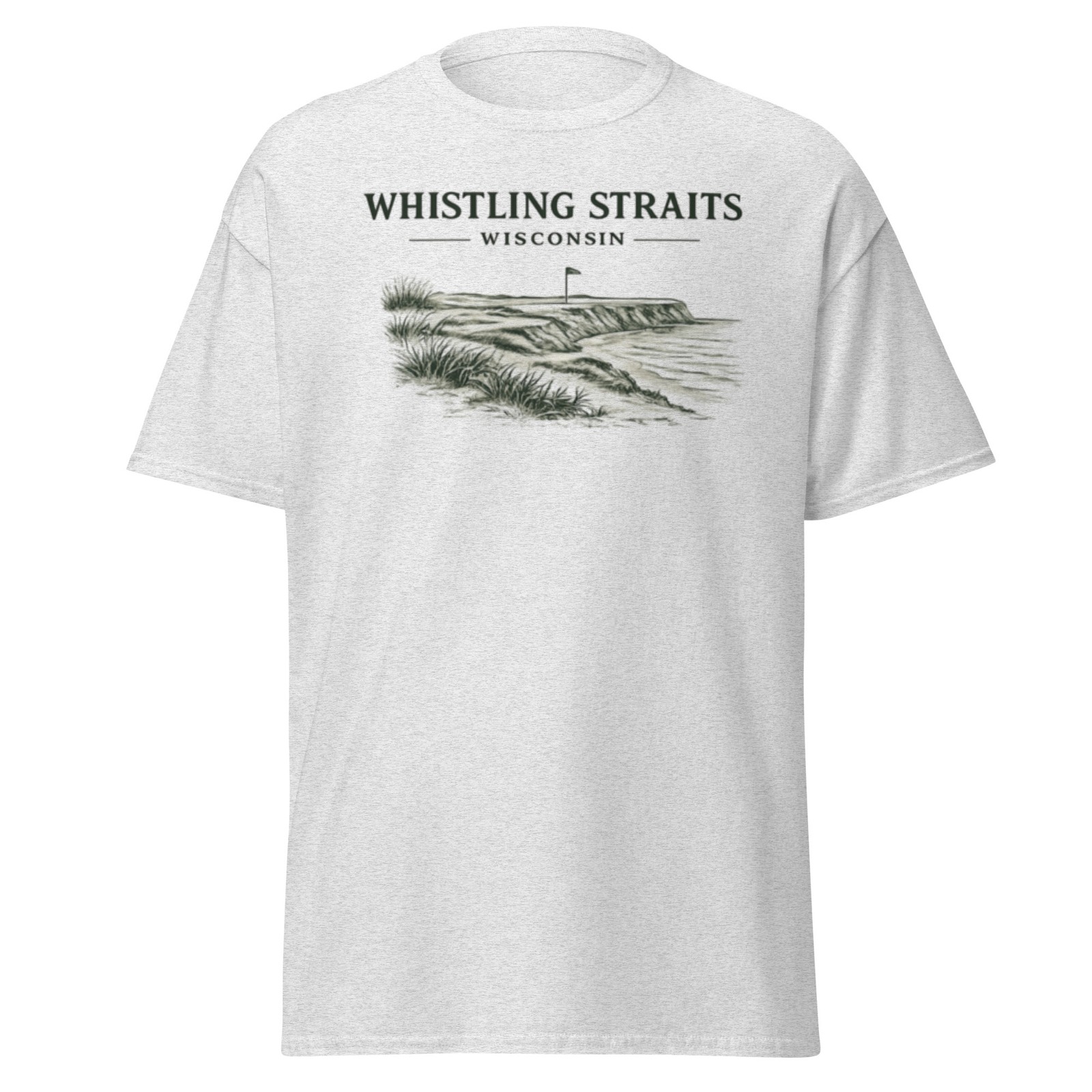 Whistling Straits Golf Shirt Wisconsin Coastal Golf Club Tee