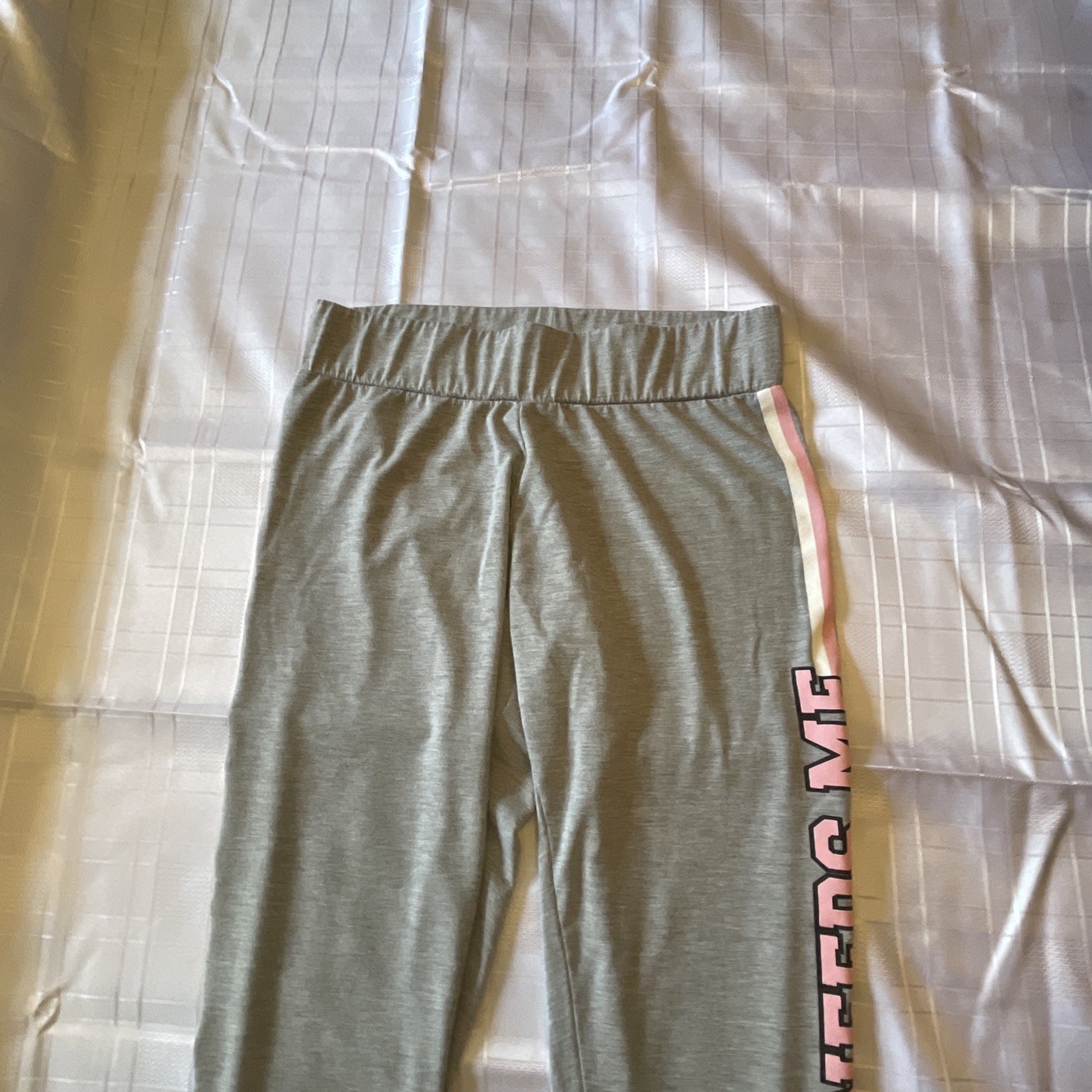 Select Ladies Grey Leggings Size Medium 10 Uk .Leg 27 Inches -with Logo New